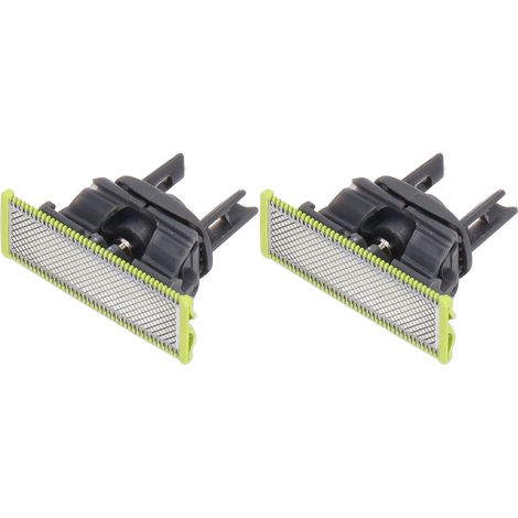 2 Pièces Lames de Rasoir en Acier Inoxydable T-Shaped pour Rasage Visage, Accessoires de Remplacement pour QP2523 (1/5)