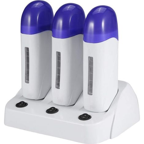 Portable Kit Chauffe-Cire,Pour Chauffer La Cire De La Cartouche - Pour Épilation - Le Matériau Abs Est, Sûr, Sans Odeur - Trois Styles Au Choix (1/4)