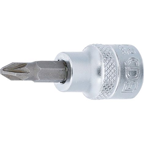 BGS Bit-Einsatz Attacco quadro interno 10 mm (3/8") Pozidriv PZ2 - 2551 (1/2)