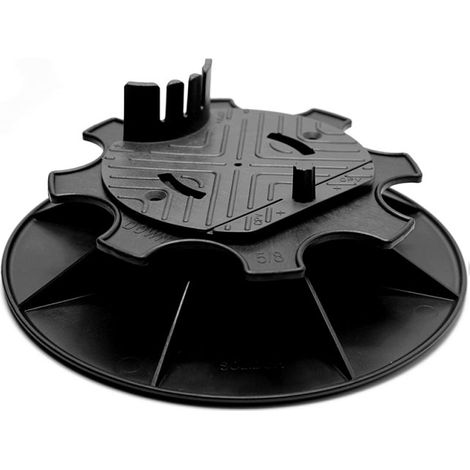 Plot de terrasse bois - 50-80 mm mm - SOLIDOR (1/5)