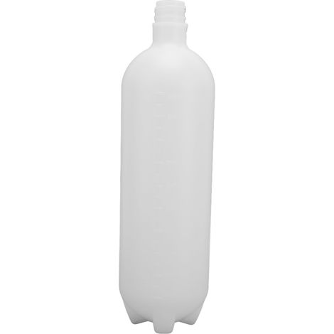 Bouteille d'Eau 1000ML pour Chaise Dentaire - Remplissage pour Turbines Dentaires, Accessoire de Remplacement en Plastique Blanc Lait (1/5)