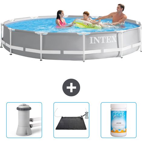 Prism Frame Pool Rund - 366x76 cm - 4-teilig SCB80 (1/4)