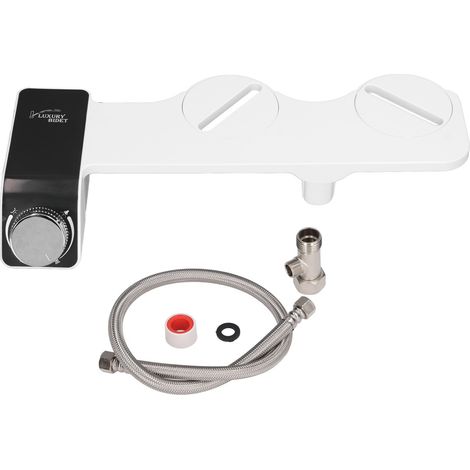 Pommeau de douchette WC à jet unique, pression d'eau réglable, plastique, auto-nettoyant, 1/2 pouce, Asie Australie Royaume-Uni (1/5)