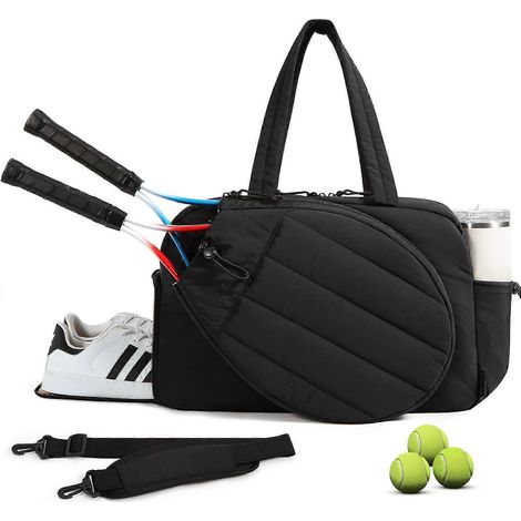 Sac de tennis pour femmes, sac de pickleball, sac pour raquettes de tennis, sac pour raquettes de pickleball, tennis et badminton (1/5)
