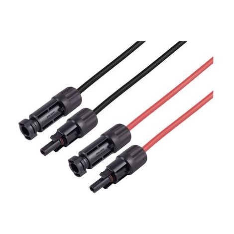 BKL Electronic 2800057 cable prolongador PV4 7.5m rojo negro