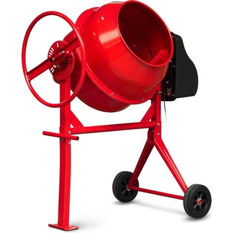 Brick – Bétonnière 650W – Capacité tambour 160L – Moteur 230V – 54kg – Pour chantiers humides et terrains accidentés