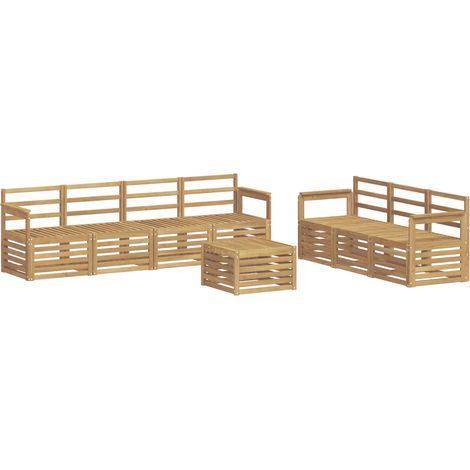 Sofa Sets Solid Acacia Wood vidaXL (1/5)
