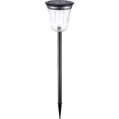 Luces LED solares para jardín, decoración exterior, impermeables, alimentadas por energía solar, para colocar en caminos, patios y jardines. (1/5)