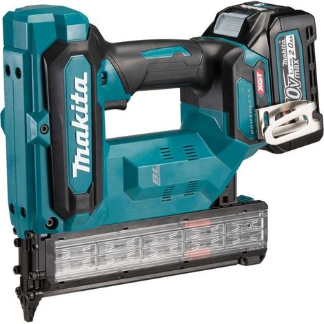 18GA 40V Nagler + Makpac + 2 Akkus 2,0 Ah BL4020 MAKITA - FN001GA201 (1/5)