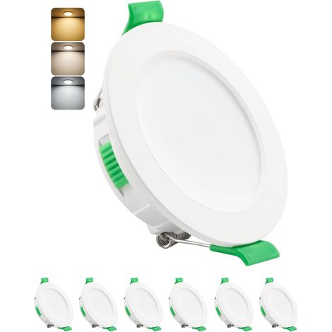 Spots de Plafond Extra Plat, 4W 55mm 68mm, 4W, Trou, usage domestique, installation (1/5)