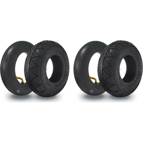 Pneus et chambres à air 200x50, compatibles avec la trottinette électrique Crazy Car EPunk. (1/5)