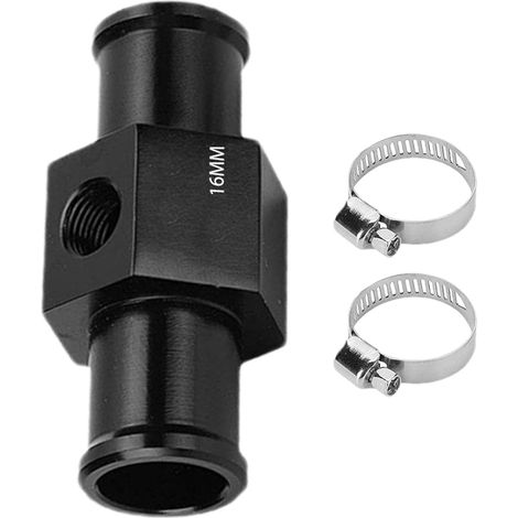 Kühlersensoradapter – Anschluss für Temperatursensor, Aluminiumstecker  Adapter für Motorkühlsystem zur Anbringung von Temperaturanzeige und Temperatursensor