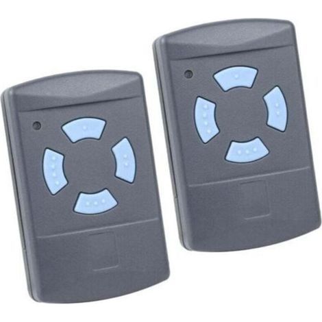 2PACK Télécommande de Garage Sdre HSM4 868 MHz avec 4 Boutons Couleur Bleue Remplacer Les émetteurs Hormann 868 MHz HS4 HSM2 HSP4 868 HS1 868 Tubauto HSM4 868 Tubauto HS4 868Fréquence (1/4)
