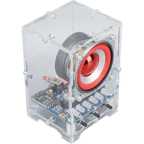 DIY-Bluetooth-Stereo-Lautsprecher-Set für Zuhause, Elektronikprojekte, praktisches Löten und Oberflächenbearbeitung für die Schule (1/5)