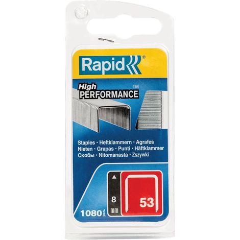 Agrafes (X1080) Rapid 53/8mm - RAPID