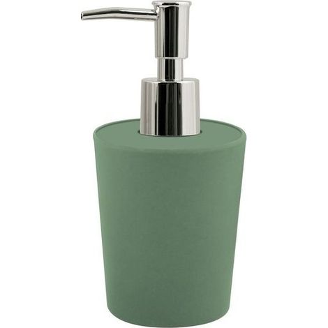 Distributeur de savon Fibres de Bambou TAKEO Vert Basil (1/2)