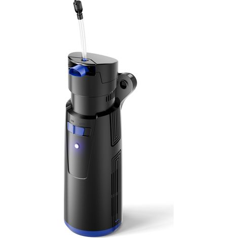 SunSun CUP-809 Aquarium Innenfilter 700 l/h 4in1 Filter mit Pumpe für Aquarium, UVC Klärer und Sauerstoffschlauch, mit Filterschwamm und Bioballs