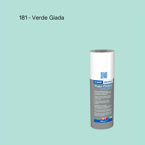 Rinnovo fughe sbiadite ripristinare pavimento ultracare fuga fresca 160 gr colore- verde giada - 181 - confezione 1 (1/5)