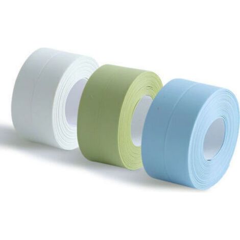 Plinthe Souple - Bande D'Extrémité Auto-Adhésive En PVC 38 Mm X 3 2 M - Pour Cuisine Et Salle De Bain - 2 Pièces (1/5)