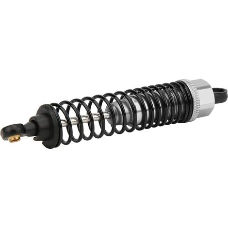 Amortisseur en Aluminium RC pour Voiture HSP 1/10 RC, CNC Hydraulique de Haute qualité, Durable, Lisse, 4 Pièces en Alliage D'aluminium Bleu pour Accessoires de Mise à Niveau de Voiture (1/5)
