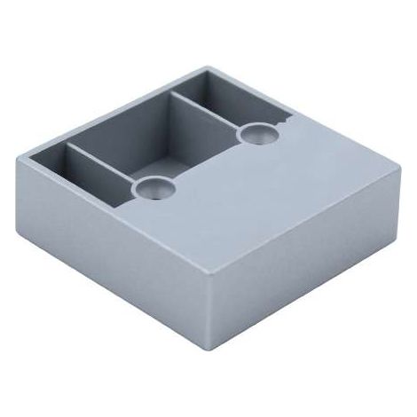 Piedino Quadro Grigio Mm.60X60 H.Mm.20