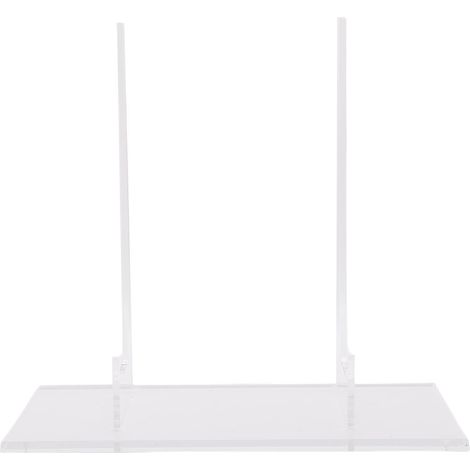 Acryl-Tellerhalter, transparenter Tellerständer für Bücher, dekorative Plaketten, Fotos, Tischdekoration, Home-Office (1/5)