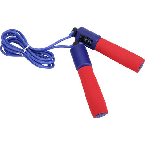 Corde À Saut Électronique - Roulement 360 Degrés - Poignées En Mousse - Pour Fitness Et Musculation - 1 Pièce (1/5)