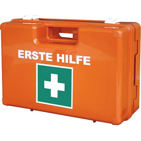 Lüllmann Erste-Hilfe-Koffer S, mit Füllung gem. DIN 13157, inkl. Wandhalterung (1/4)