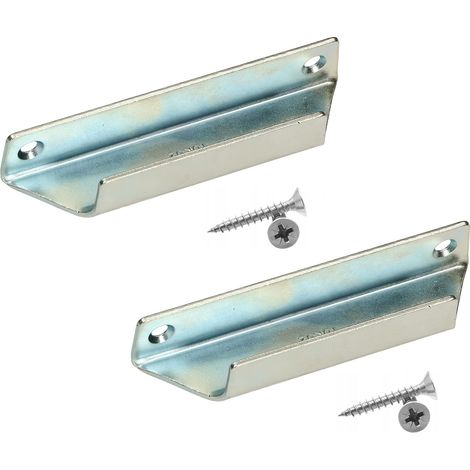 KOTARBAU Lot de 2 poignées de porte de balcon pour porte de balcon ou de terrasse pour montage en extérieur (1/5)