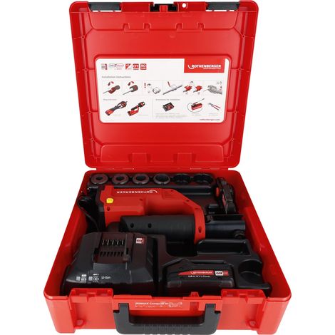 ROTHENBERGER ROMAX COMPACT III WE-Set RFz16-20-25-32, 2Ah, EU, CAS - 1000004429 (1/2)