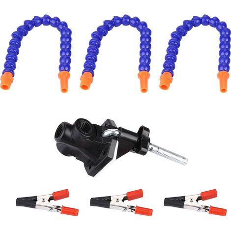 Station de Soudure Flexible 3 Bras pour Drone FPV RC, Outil de Réparation sans Loupe ni Ventilateur (1/5)