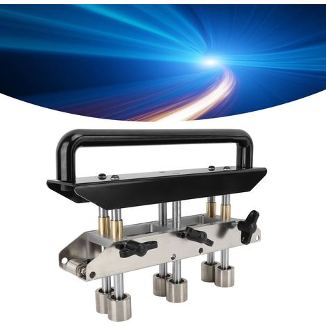 Rouleur de bord 3 stations pour toiture métallique - Acier rapide haute performance - 4250g - 34cm - Rouleau de bord et accessoires (1/4)