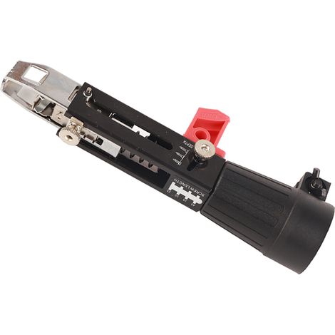 Adaptateur de vissage automatique à chaîne pour perceuse électrique, acier inoxydable et plastique, kit 4 pcs (1/5)