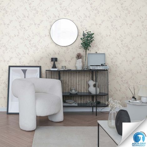 Papier peint Fleur Rose Designdrop A.S. Création (1/4)