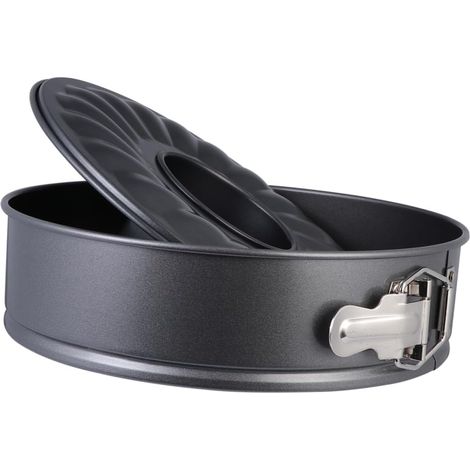 Moule à Gâteau Rond Forme Unique Cheminée en Acier à Haute Teneur en Carbone Accessoire Pâtisserie Revêtement Antiadhésif pour Usage Domestique et Boulangerie (1/5)