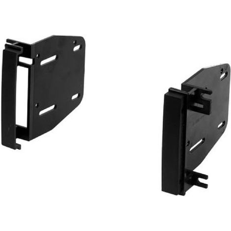 Facade autoradio 2DIN compatible avec Chrysler Dodge Jeep VW ap07 Noir