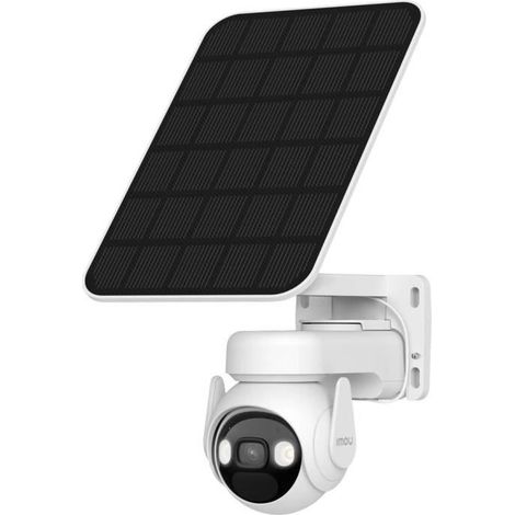 Filiyano – Kit solaire Cell PT – Caméra de surveillance - IMOU - Kit solaire Cell PT - Blanche - Motorisée - Vision nocturne blanche (1/4)