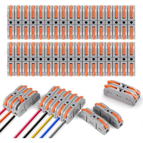 Connecteurs et Dominos Électriques - Kit 3-4 Entrées (1/5)
