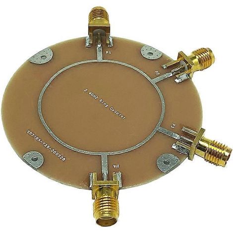 Coupleur annulaire 2,4 GHz, pont électrique 3 dB, coupleur hybride directionnel -- (1/5)