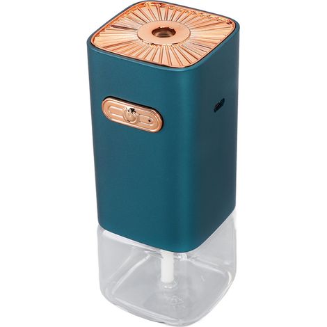 Diffuseur d'huiles essentielles 80 ml 5 W, diffuseur d'air rechargeable, 4 modes, minuterie, aimanté, diffuseur d'aromathérapie multifonctionnel 60 m², bleu (1/5)