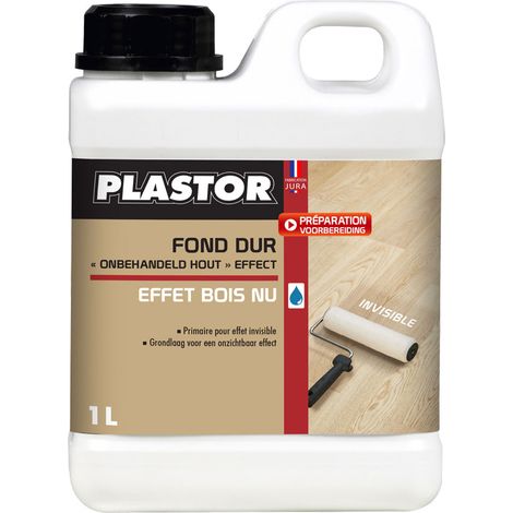 Plastor – Fond dur invisible pour parquet – Protection tendance – 1L – Neutralise l'effet de finition sur le bois