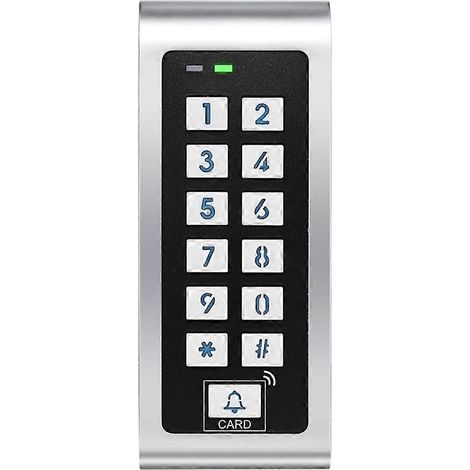 Un clavier WiFi pour le contrôle d'accès, prenant en charge le déverrouillage à distance, l'étanchéité IP66, la prise en charge des cartes RFID/EM, l'interverrouillage de 10 000 utilisateurs et une fa (1/5)