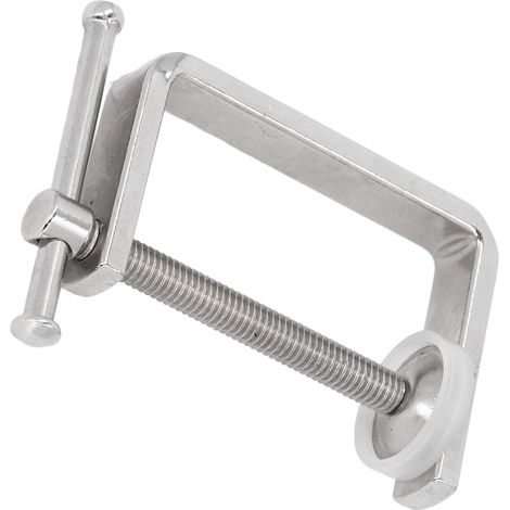 Etau en C acier A3 serrage rapide pour menuiserie bois plastique métal épaisseur 46mm profondeur 36mm (1/5)