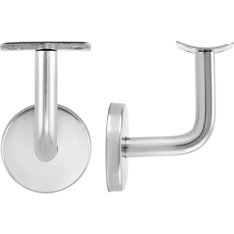 stainless steel handrail supports - 60 x 60 mm (1/4)