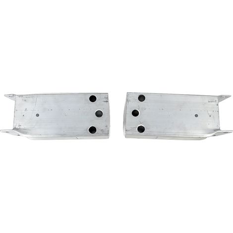 Soporte del parachoques delantero, construcción metálica, compatible con Mercedes, 1 par (1/2)
