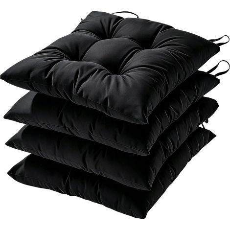 Coussins De Mobilier D'Extérieur Oreillers d'assise pour Repas Coussins d'assise extérieurs pour une utilisation en camping, terrasse, balcon, jardin, pelouse, terrasse en bois et porche (1/5)