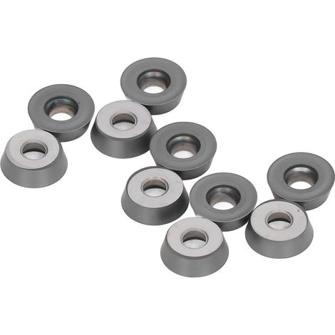 Lot de 10 plaquettes de fraisage CNC en carbure de haute précision pour tournage industriel (RDMT1604MOTN). (1/5)