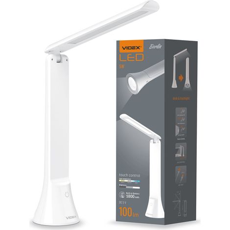 Lámpara de escritorio LED regulable videx-desk-lamp-berlin (1/5)