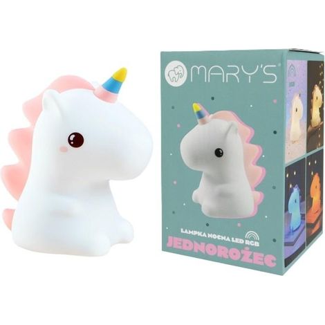 Lampe de nuit licorne LED RGB
