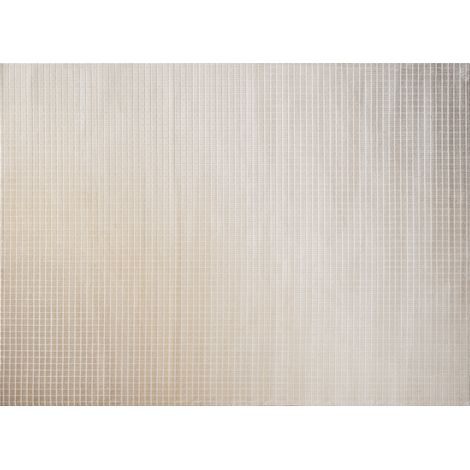 Tapis beige à petits carreaux 160 x 230 cm TALO (1/5)